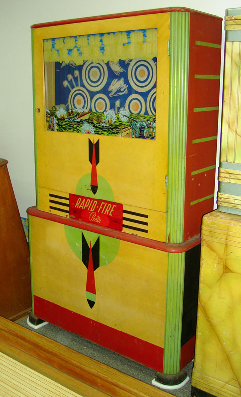 Bally Rapid Fire Arcade Machine Shooting Gallery